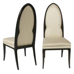 Pair of Harvey Probber Arch Back Side Chairs