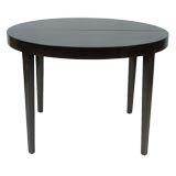 Small round Edward Wormley mahogany Dining table