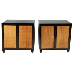 Pair of Tomlinson Sophistcate Cabinets with Cane doors