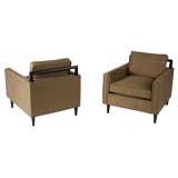 Harvey Probber Pair of Club Chairs