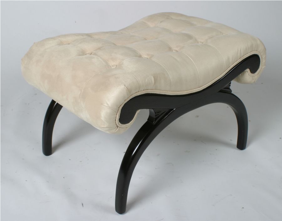 1940's tufted bench