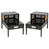 Pair of Michael Taylor End tables for Baker