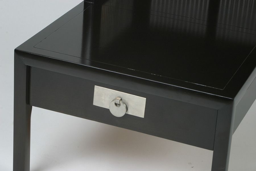 Pair of Michael Taylor End tables for Baker