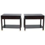 Pair of Harvey Probber Rosewood night stands