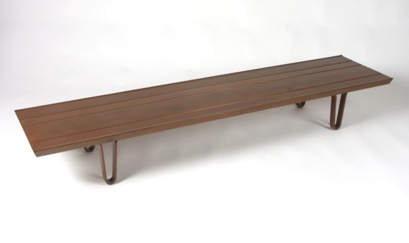 7 foot Edward Wormley for Dunbar Long John Bench