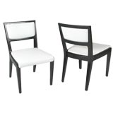 Set of 8 Edward Wormley dining chairs