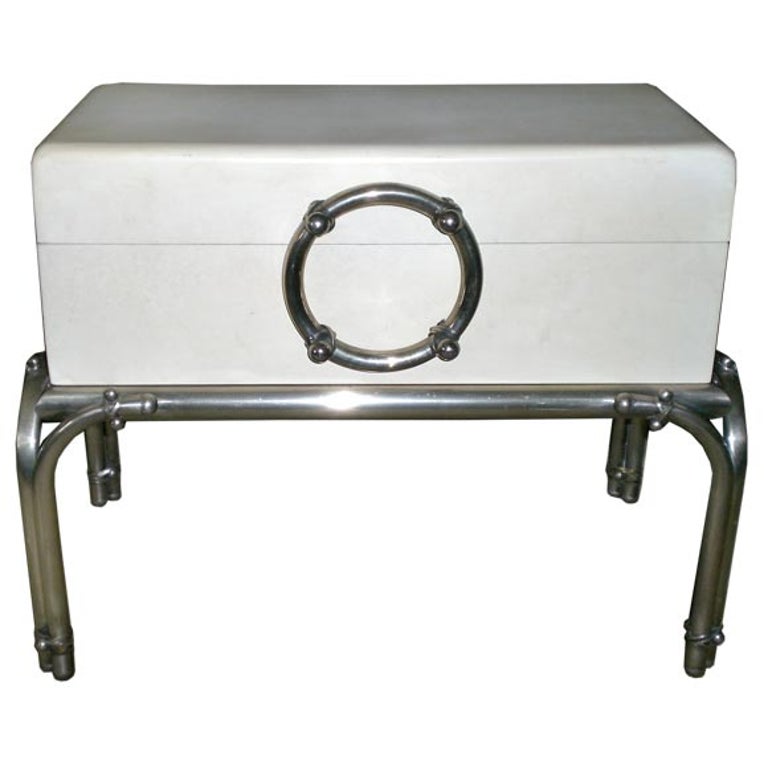 Luxury Chest on Silver Plated Legs For Sale at 1stDibs