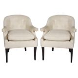 Pair of 1940's arm chairs