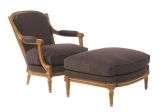LOUIS XVI FIRESIDE CHAIR