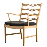 WAVY BACK CHAIR BY OLE WANSCHER