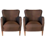 PAIR OF EASY CHAIRS BY JACOB KJAER
