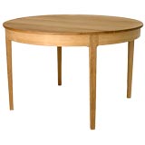 ROUND DINING TABLE BY OLE WANSCHER