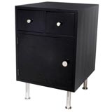 PAIR OF DECO SIDE TABLES WITH DRAWERS