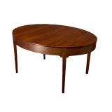 KAARE KLINT/RUDOLF RASMUSSEN OVAL DINING TABLE
