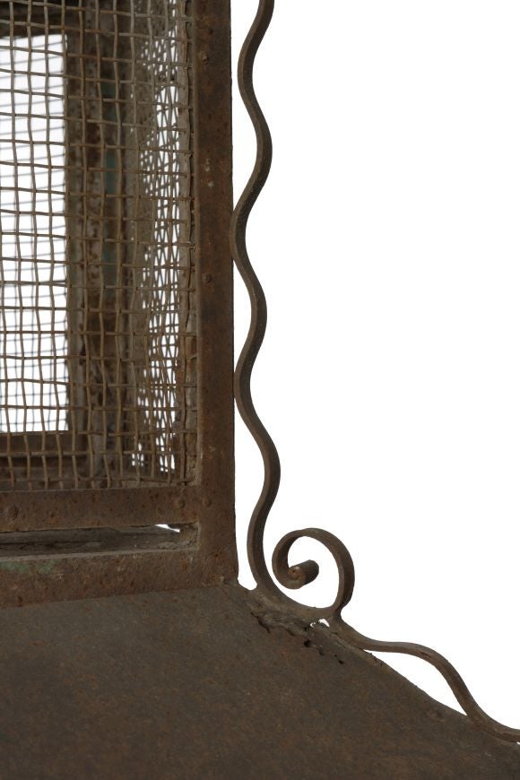 WROUGHT IRON BIRDCAGE 1