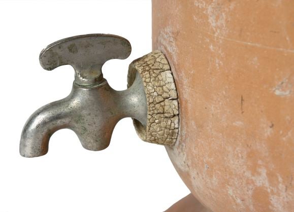 terra cotta water dispenser