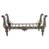 Antique CAST IRON DAY BED