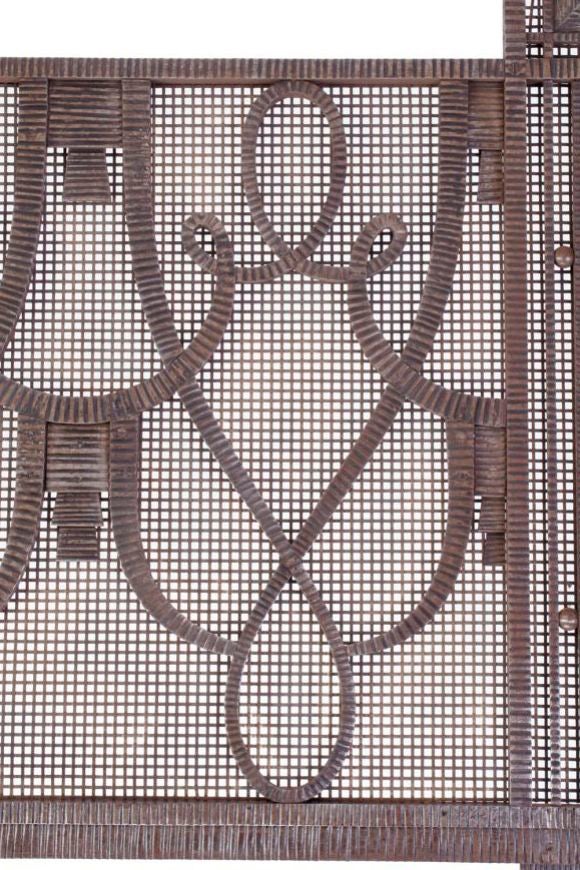 20th Century FER FORGE RADIATOR COVER/CONSOLE