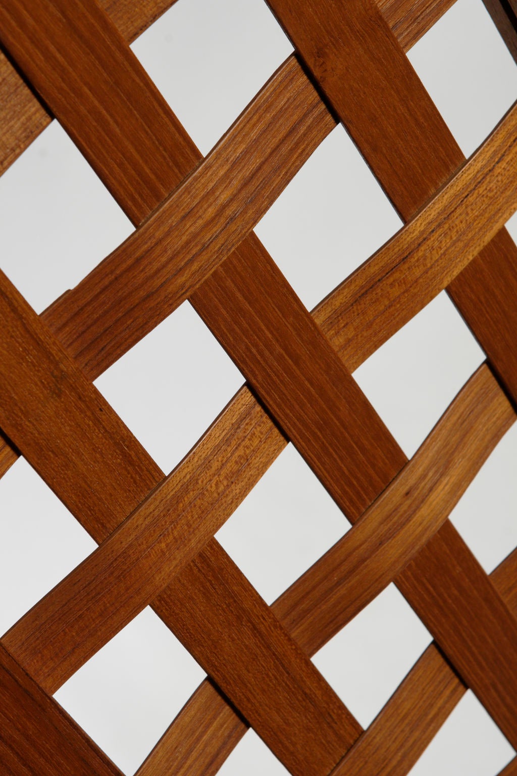 Danish RARE DANISH TEAK FOLDING SCREEN ROOM DIVIDER