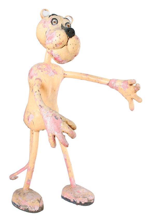 TOOLED CEMENT PINK PANTHER