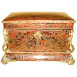 French Boulle tea caddy