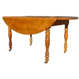 Antique French Provincial Oval Dining Table