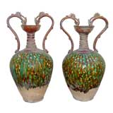 Pair Chinese vases
