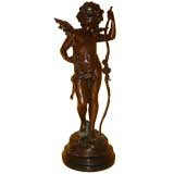 Bronze "Cupid" Sculpture