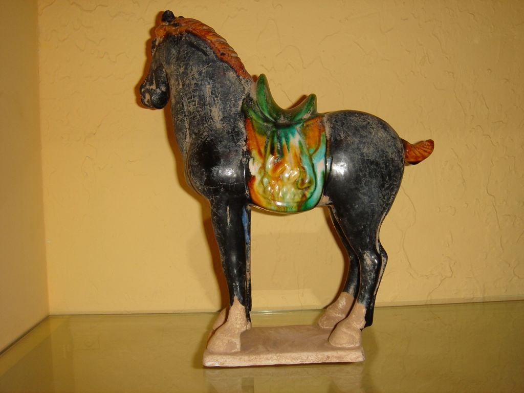 Chinese Tang style horse statue