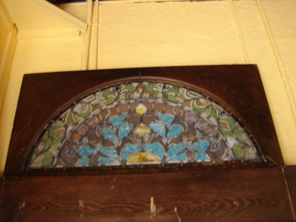 American Victorian Stained Glass In Excellent Condition In Sarasota, FL
