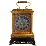 Chinese Imperial Cloisonne Clock