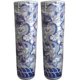 Pair large Palace vases