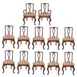 Set of 12 DINING CHAIRS