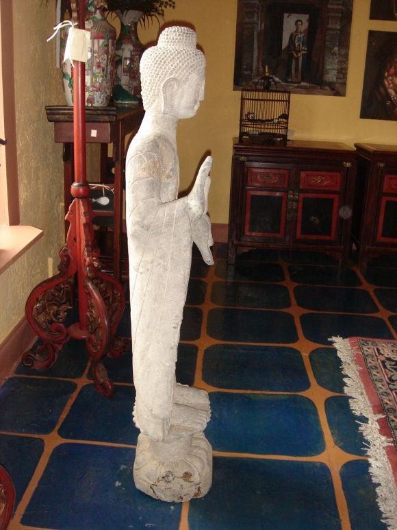 Limestone Buddha