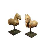 Vintage Mexican Terracotta Toy Horse Moulds