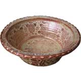 Antique Extremely Rare Hispano-Moresque Lusterware Bowl