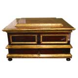 Antique 17th c. French Baroque Table Chest