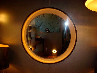 Modernist Backlit Mirror