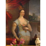 Fine 18th c. Venetian Portrait Of A COURTESAN