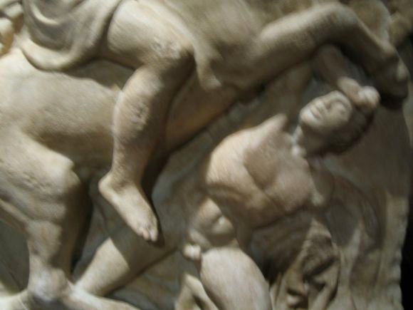 Italian GRAND TOUR Roman Sarcophagus Fragment
