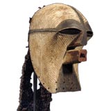 Rare Female KIFWEBE ceremonial mask