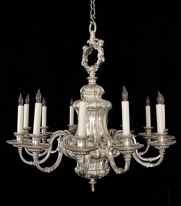 Caldwell Silver Chandelier