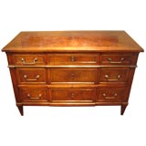 18th c. Louis XV walnut commode 18th c. Louis XV walnut commode
