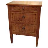 Antique 19th. c. Italian small cherry commode