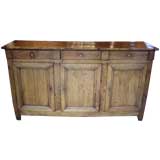 19th. c French Provincial fruitwood enfilade