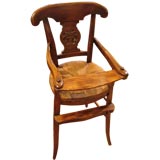 Provincial French child's high chair