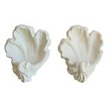 PAIR OF PLASTER WALL SCONCES