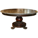 William IV Anglo-Indian Marble Top Center Table