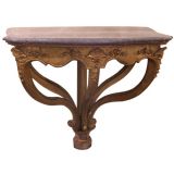 Venetian  Wall Mounted Console Table.