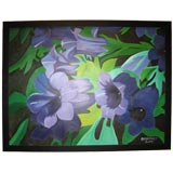 "Ras Natango" Floral Oil Painting as seen at "Half Moon Bay"
